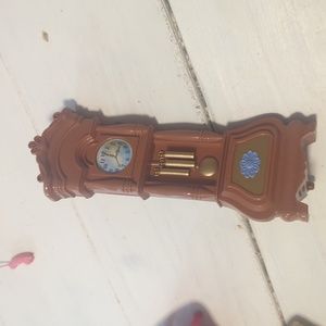 FisherPrice Loving Family Dollhouse Furniture Grandfather Longcase Cabinet Clock